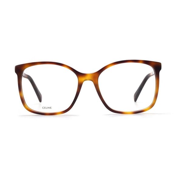 NEW CELINE EYEGLASSES CELINE CL50027J 056 LIGHT HAVANA EYEWEAR - Picture 2 of 3